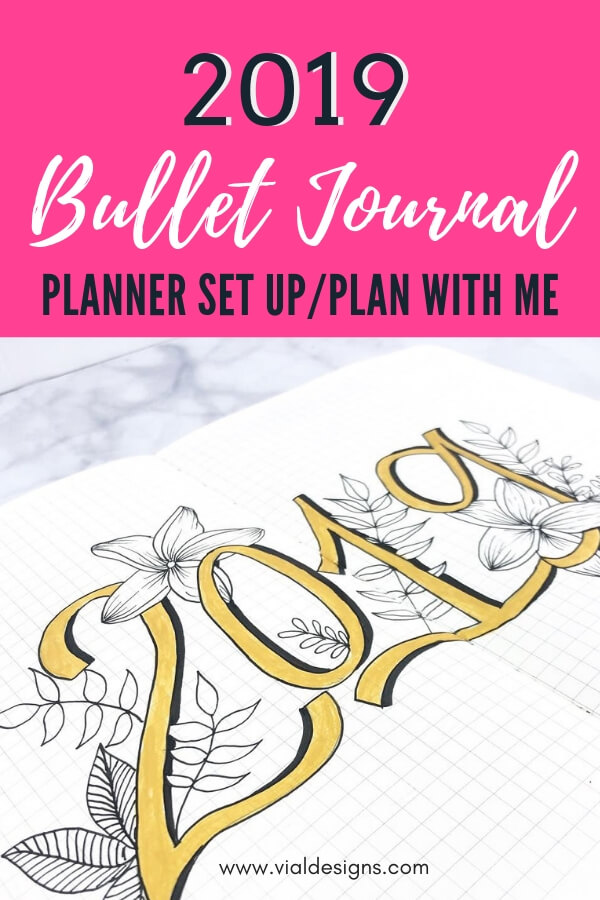 Planning in my Mini BuJo - September 2019 - Minimalist Bullet Journal 