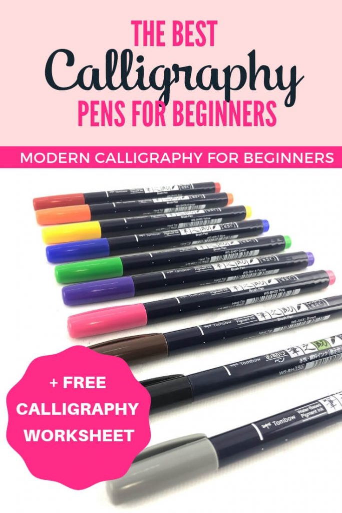 Calligraphy pens: The best brush pens to start with Calligraphy